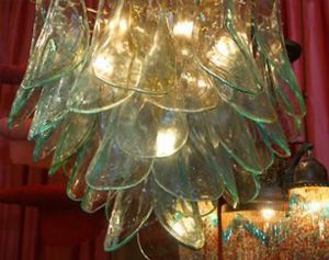 Craft Ideas Lamp Shades on Pretty Lamps That Look Better On Than Off   And Are Made Of